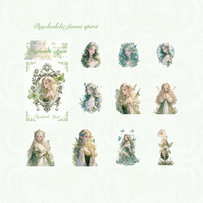 20PCS Elf Series Stickers