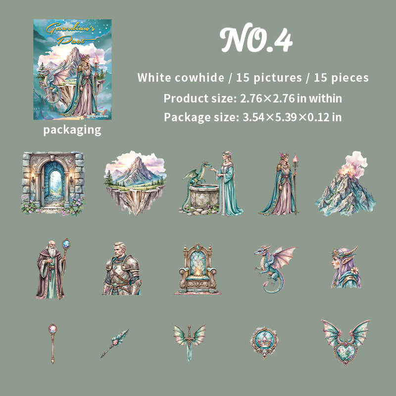 Classic Guardian Figure Stickers