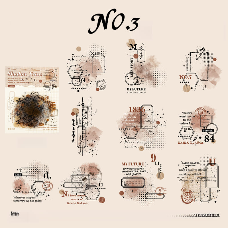 Vintage Marks Sticker Pack