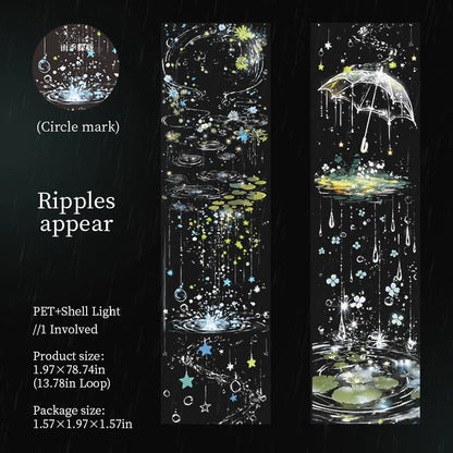 Rainy Season Theme PET Tape