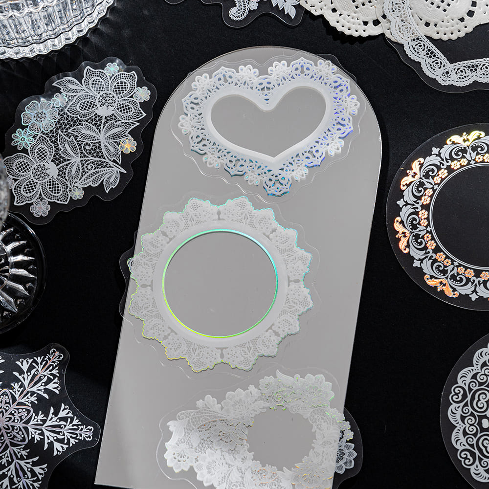 Lace Elegance Sticker Pack