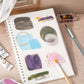 Watercolor Bleed PET Sticker