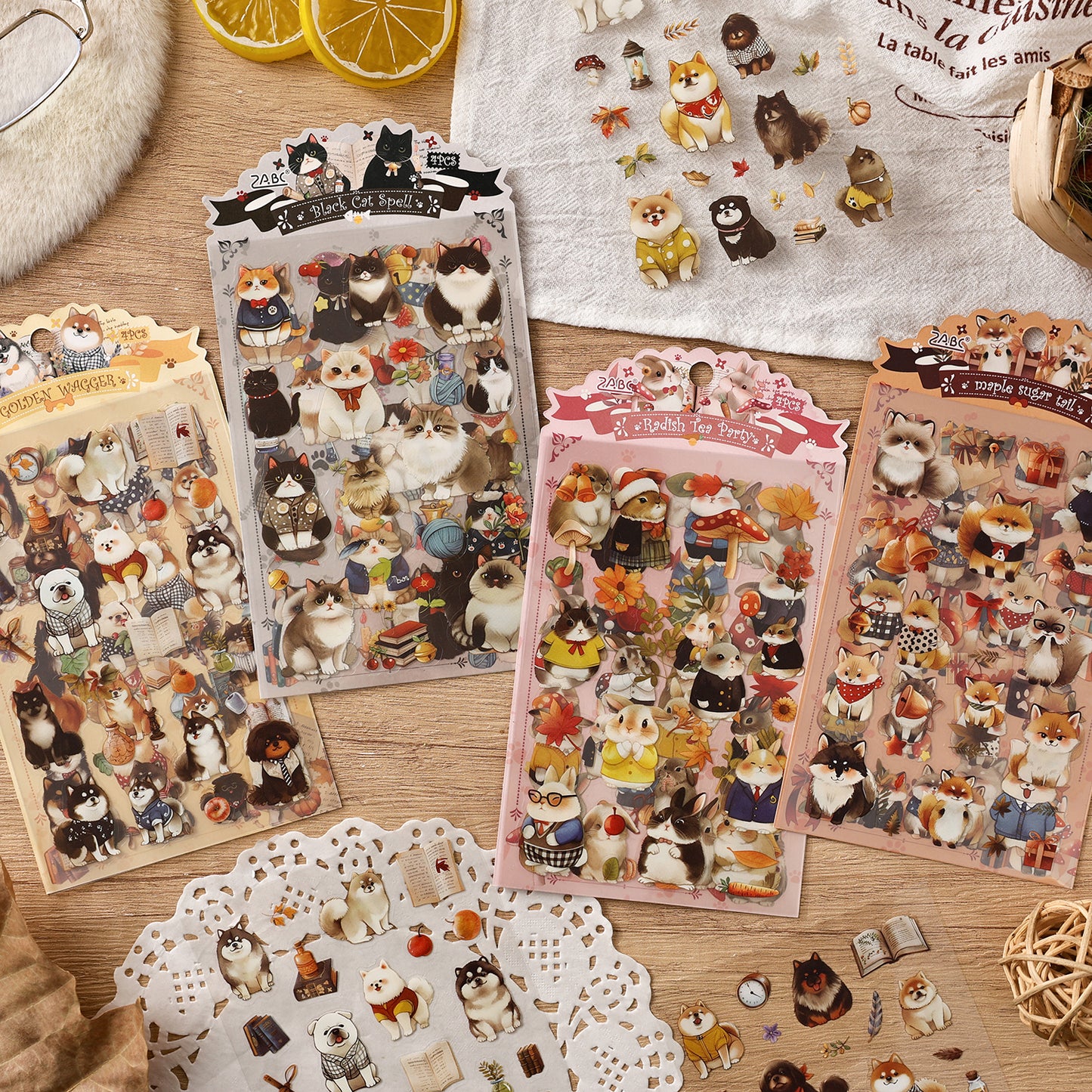 Woodland Friends PET Sticker Pack