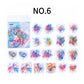 Watercolor Holographic Stickers