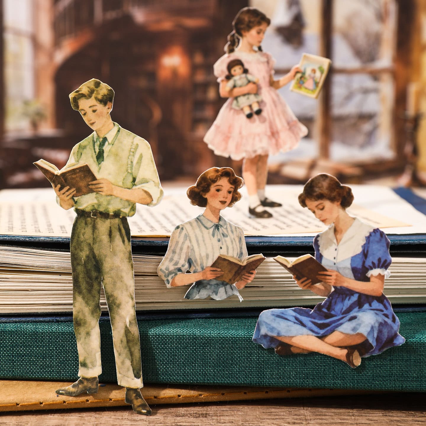 Reading Time Sticker Book