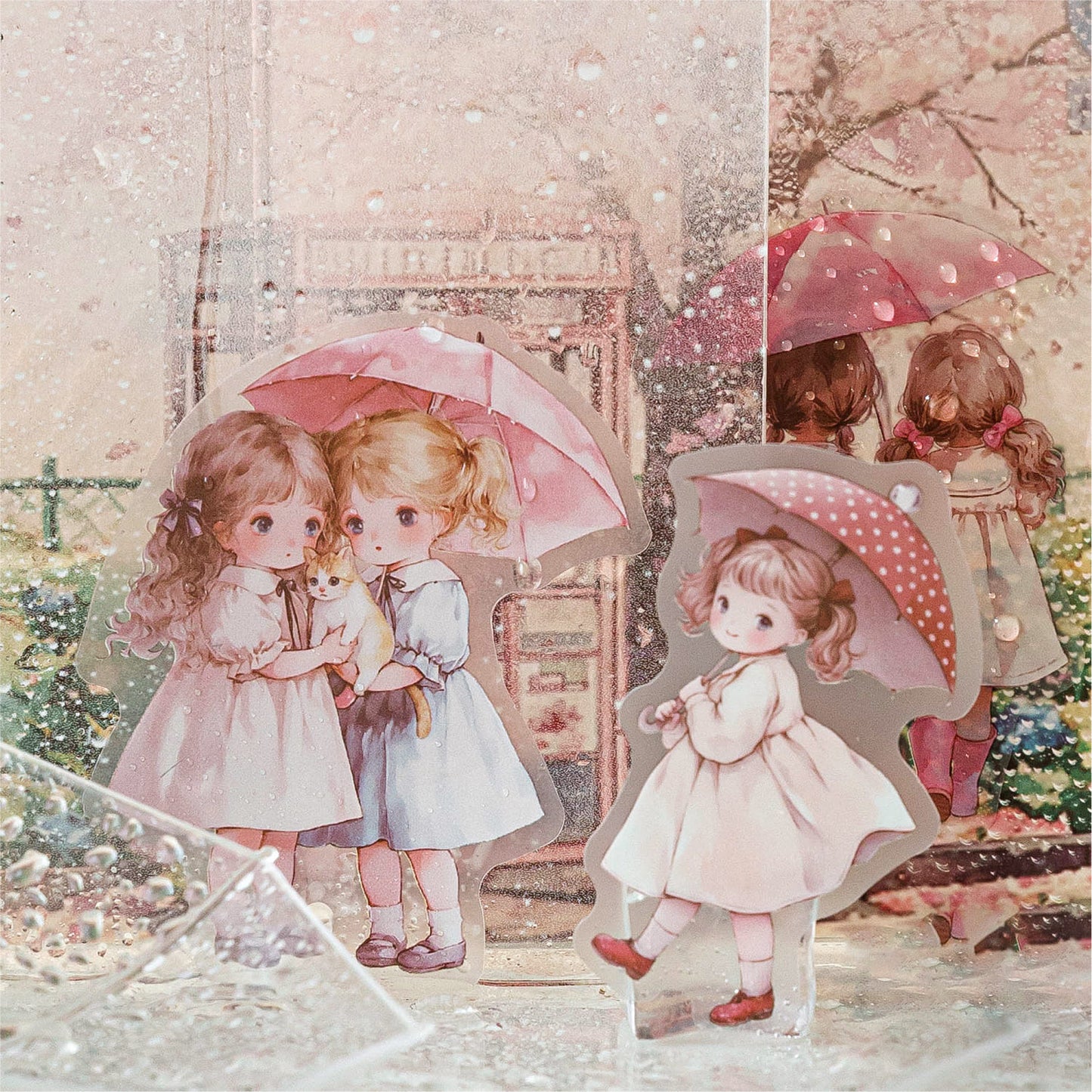 Rainy Season Kids Sticker