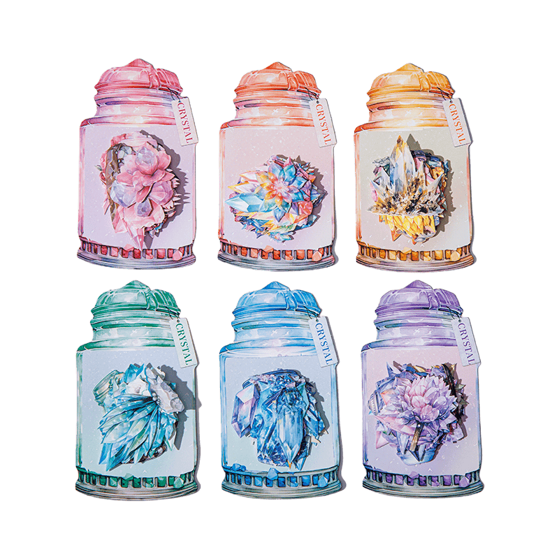 Crystal Theme Stickers