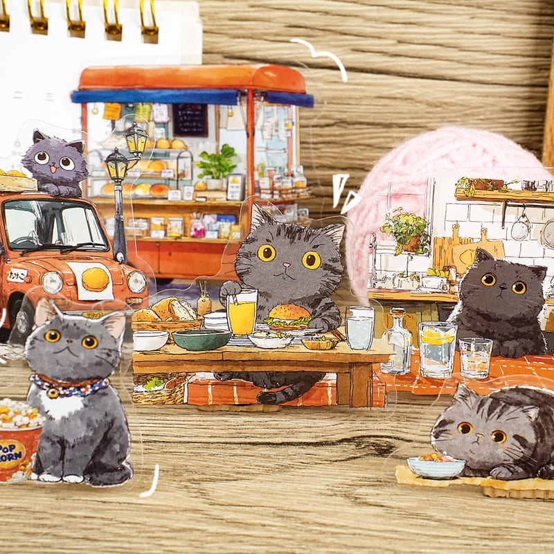 Meow's Daily Life Sticker Pack