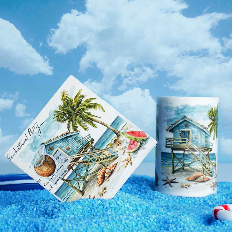 Beachside Theme PET Tape