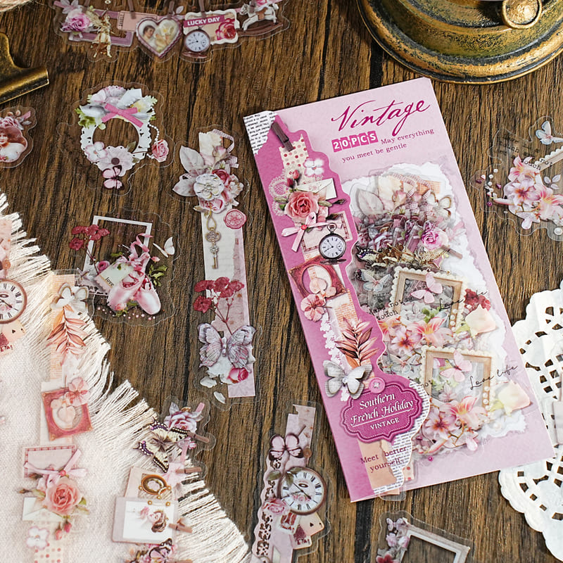 Misty Garden Series Sticker Pack