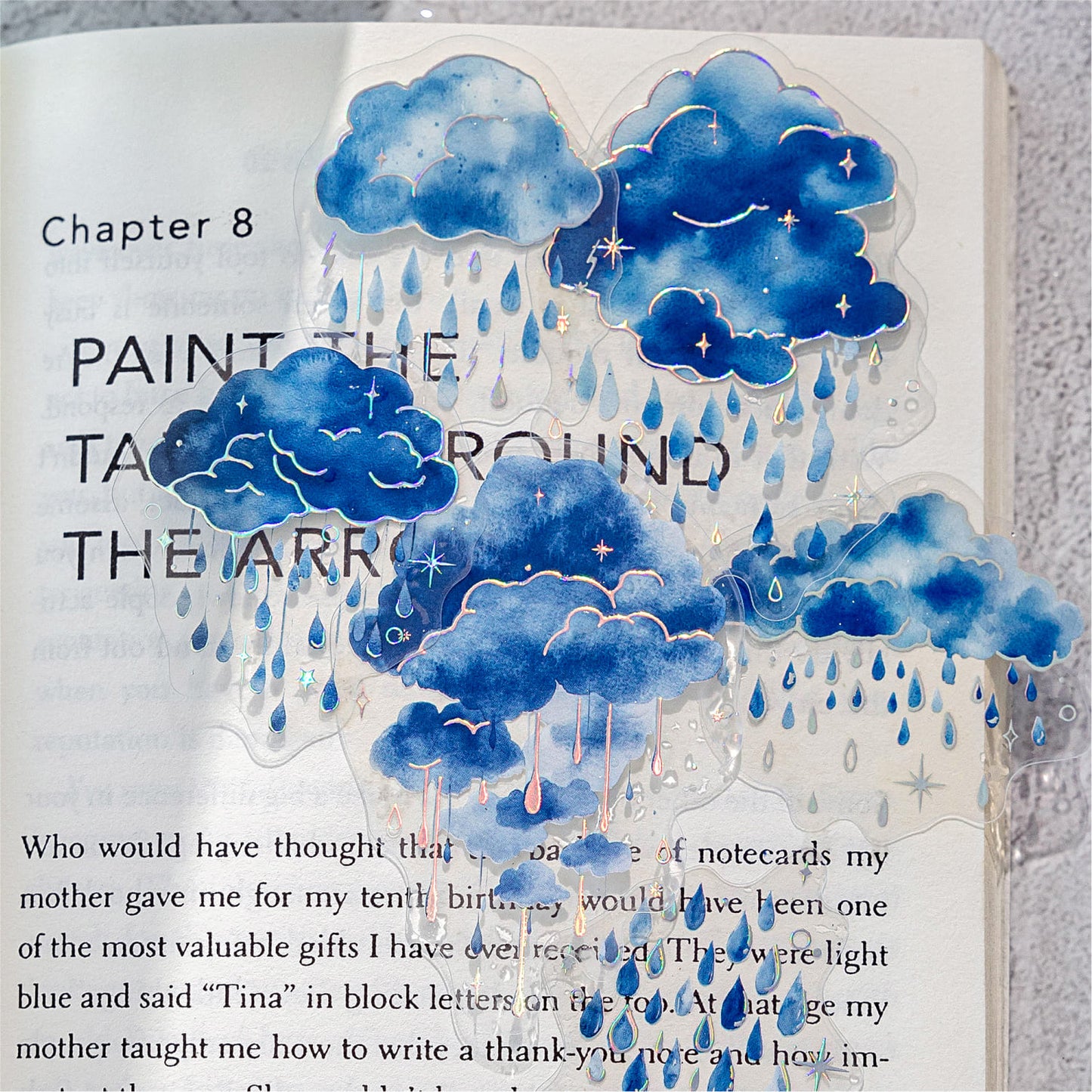 Blue Dreamy Themed Stickers Pack