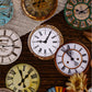 Vintage Clock Theme Stickers