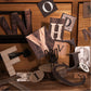 Vintage Alphabet Sticker Pack