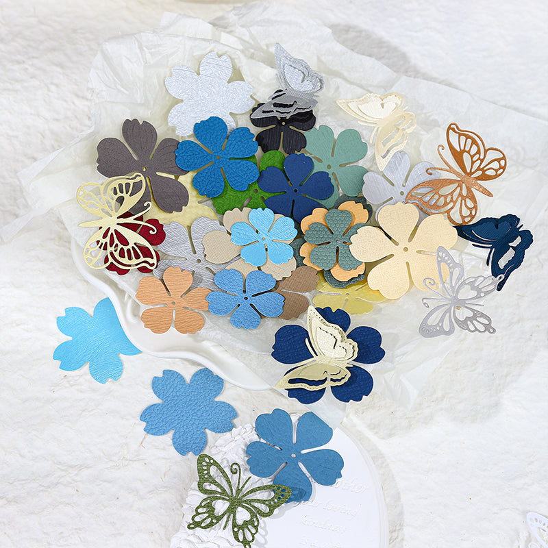 70PCS Essential 6-Color Paper Pack