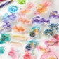 Watercolor Holographic Stickers
