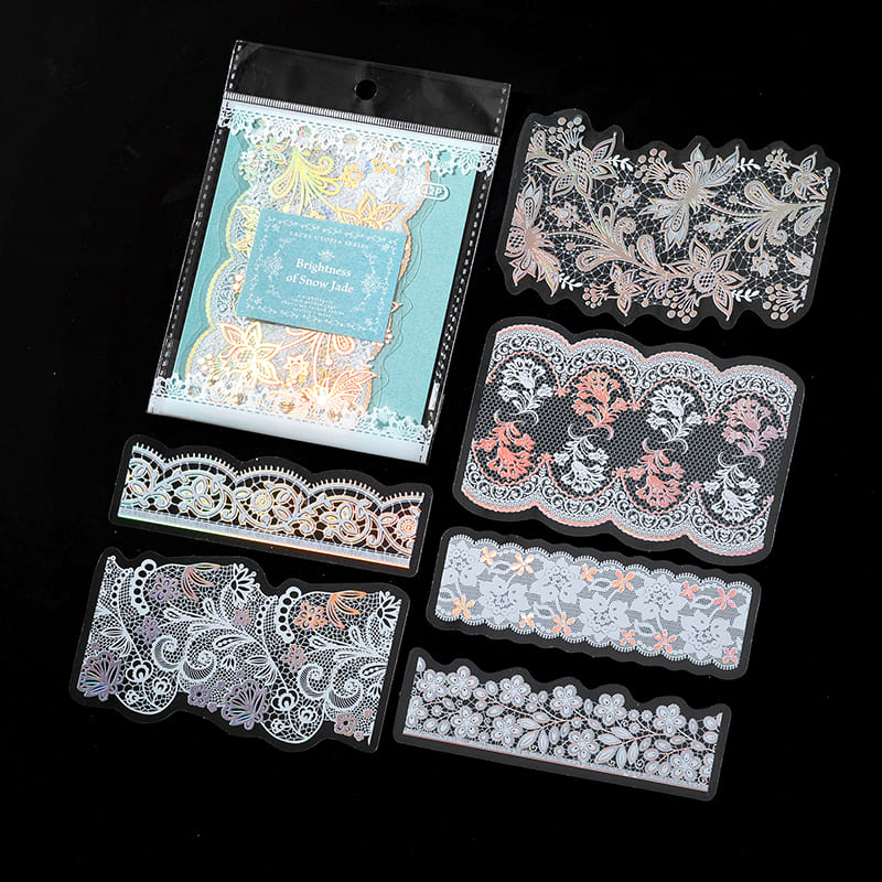 Lace Elegance Sticker Pack
