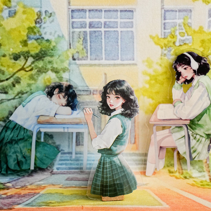 School Girl Theme Stickers