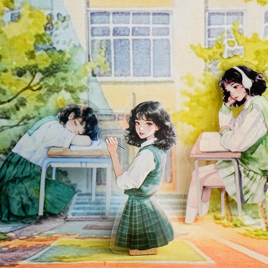 School Girl Theme Stickers