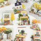 Vintage House Theme Stickers