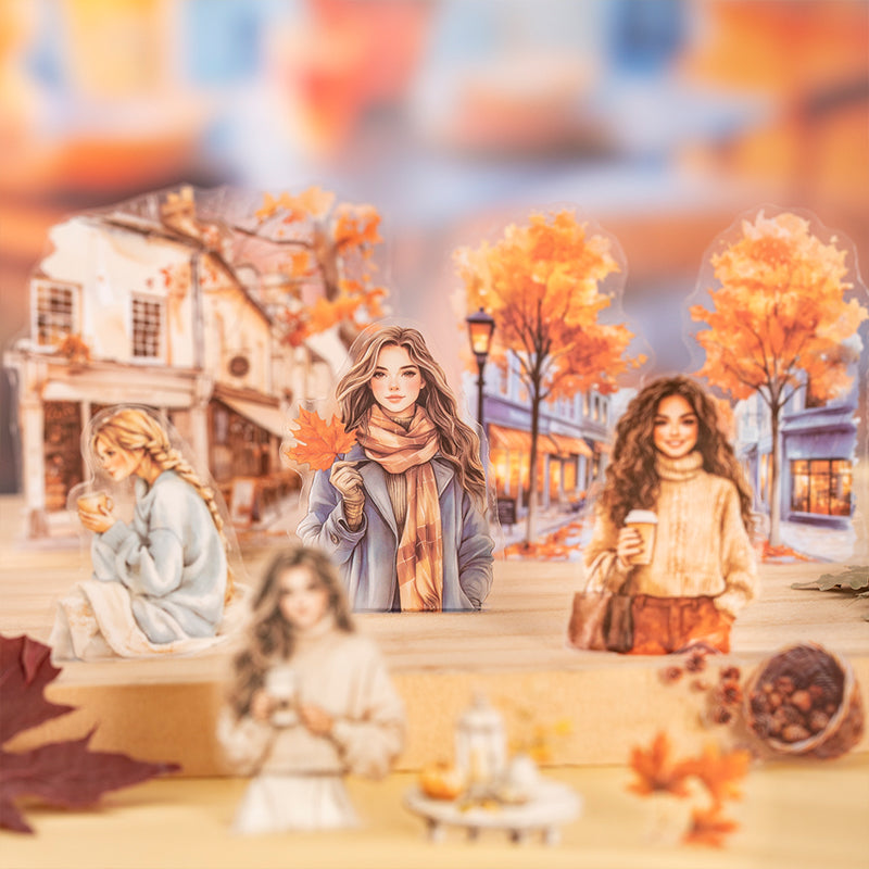 Autumn in Paris Sticker Book