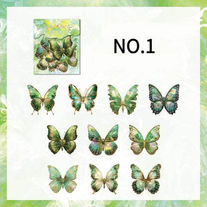 Butterfly PET Stickers