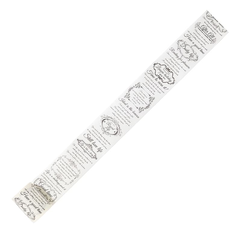 English Washi Tape