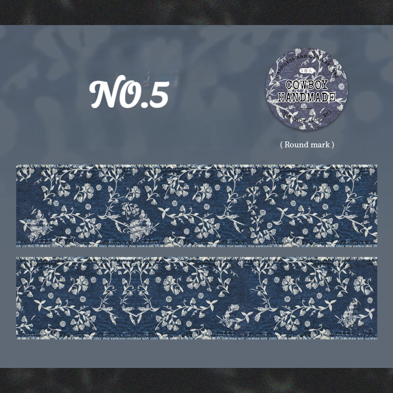 Denim Craft Theme Washi Tape