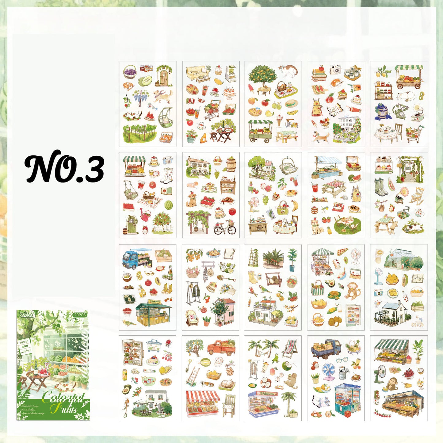 Delicious Time Sticker Book