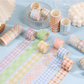 60PCS Plaid Pattern Washi Tape Set