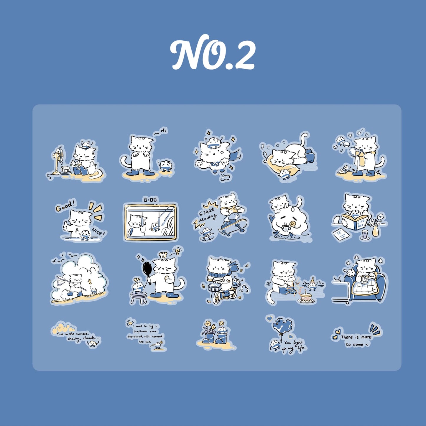 Cats & Dogs in Rain Boots Stickers