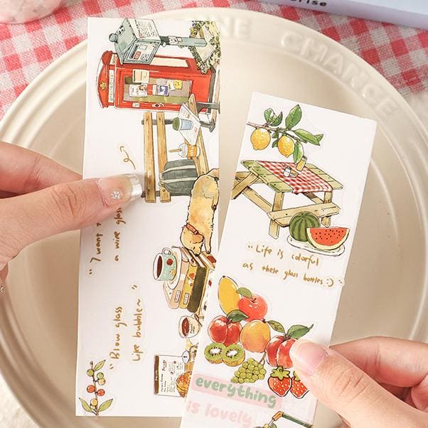 Delicious Time Sticker Book