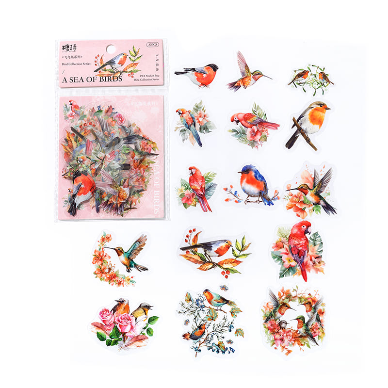 Bird Series Stickers