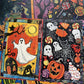 Magic Halloween Theme Scrapbook Paper