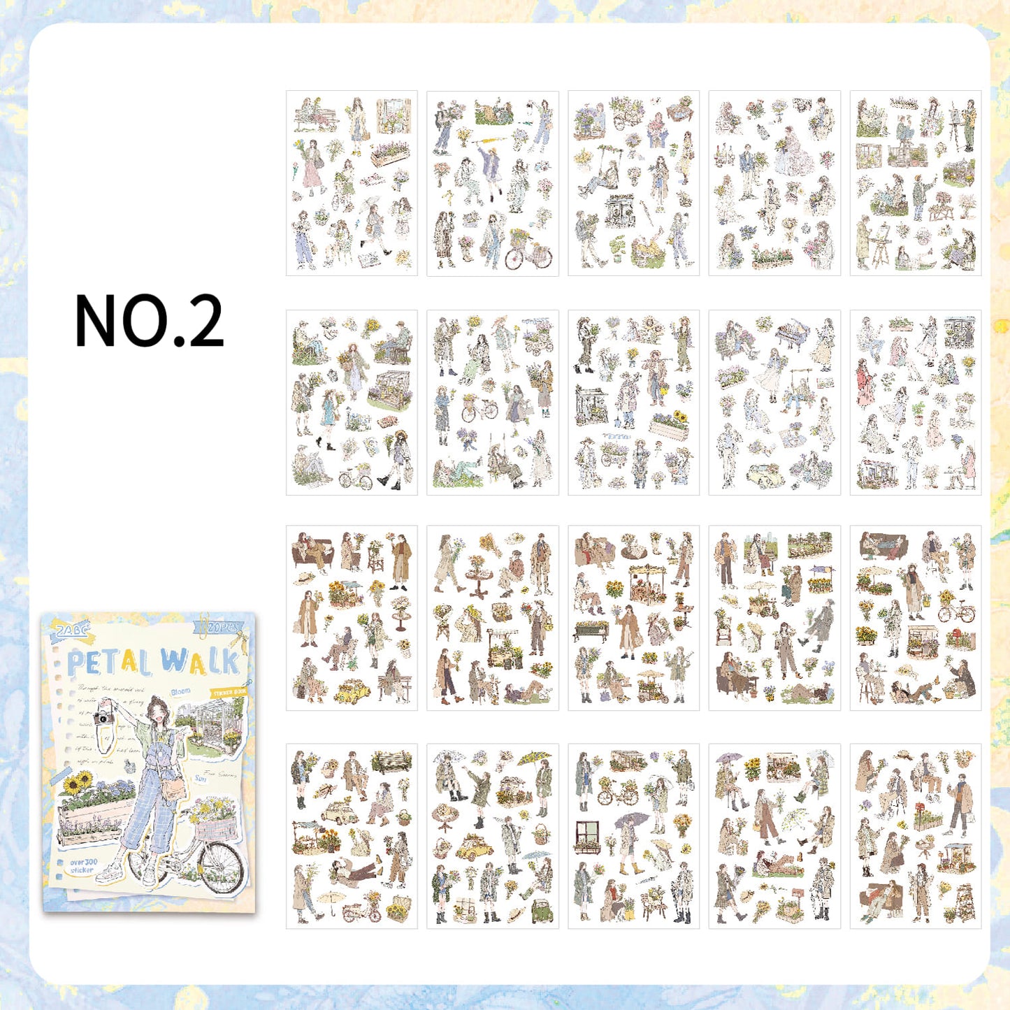 Daily Life Sticker Book