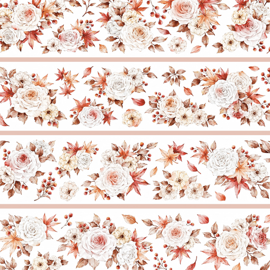 Autumn Maple Leaf PET /Washi Tape