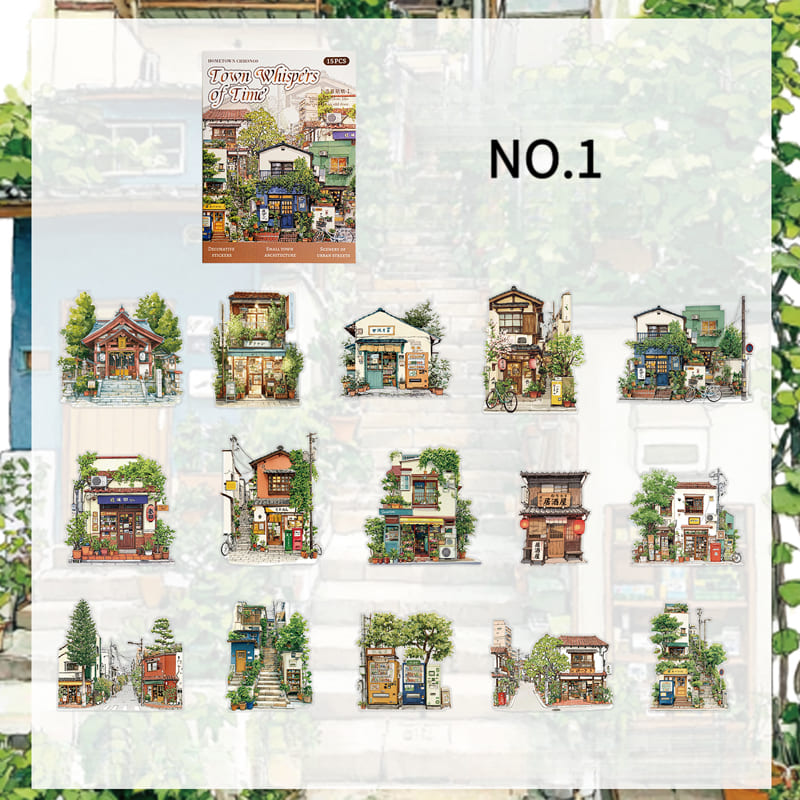 Vintage House Theme Stickers