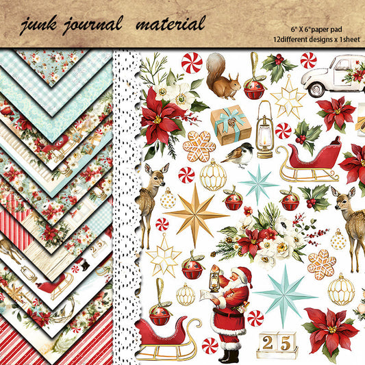 Christmas Scrapbook Paper - Collection 2