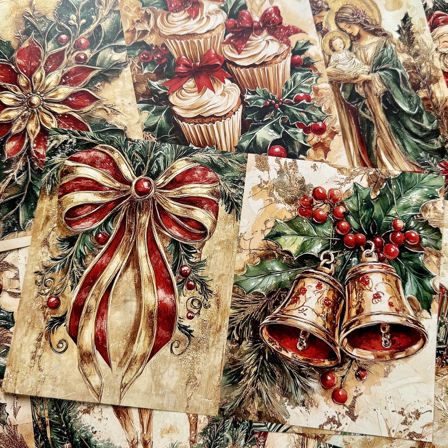 Christmas Series Scrapbook Paper