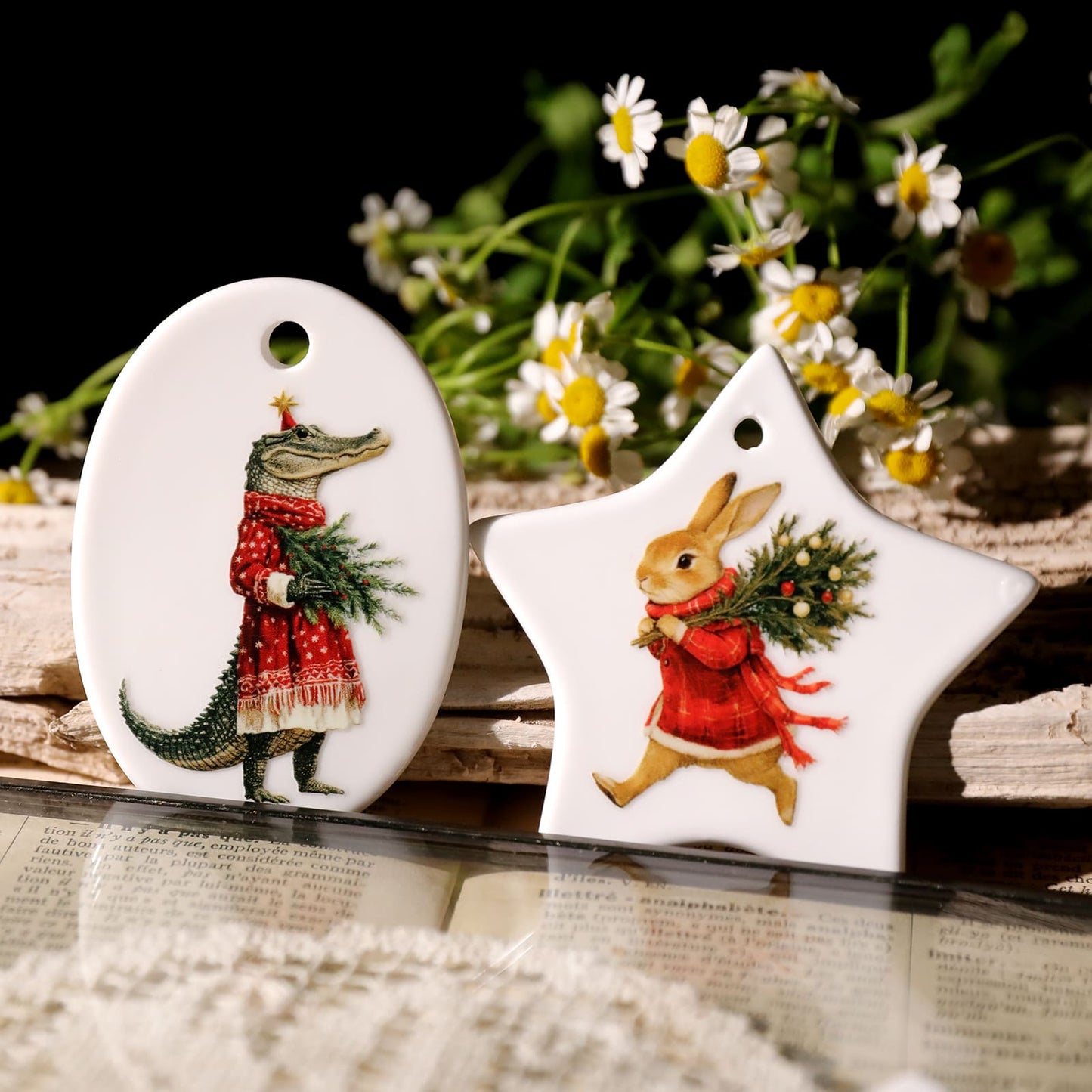 Christmas Animals Transfer Sticker