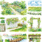 Garden Theme One Cycle PET Tape