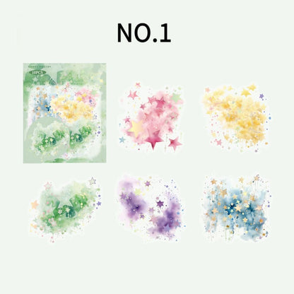 Watercolor Wash Stickers