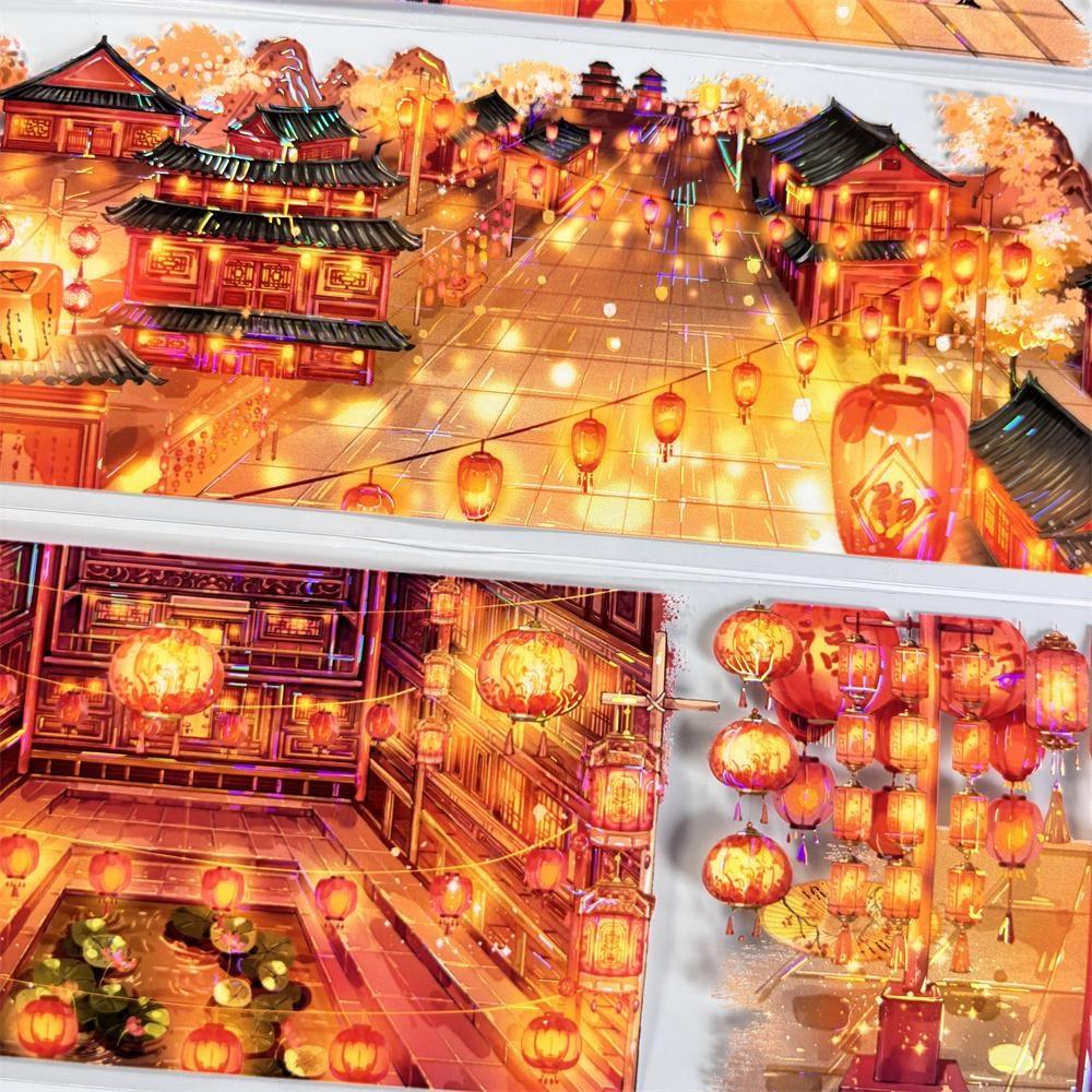 One Cycle Tang Dynasty Night City PET Tape