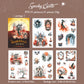 Gothic Series Transfer Stickers