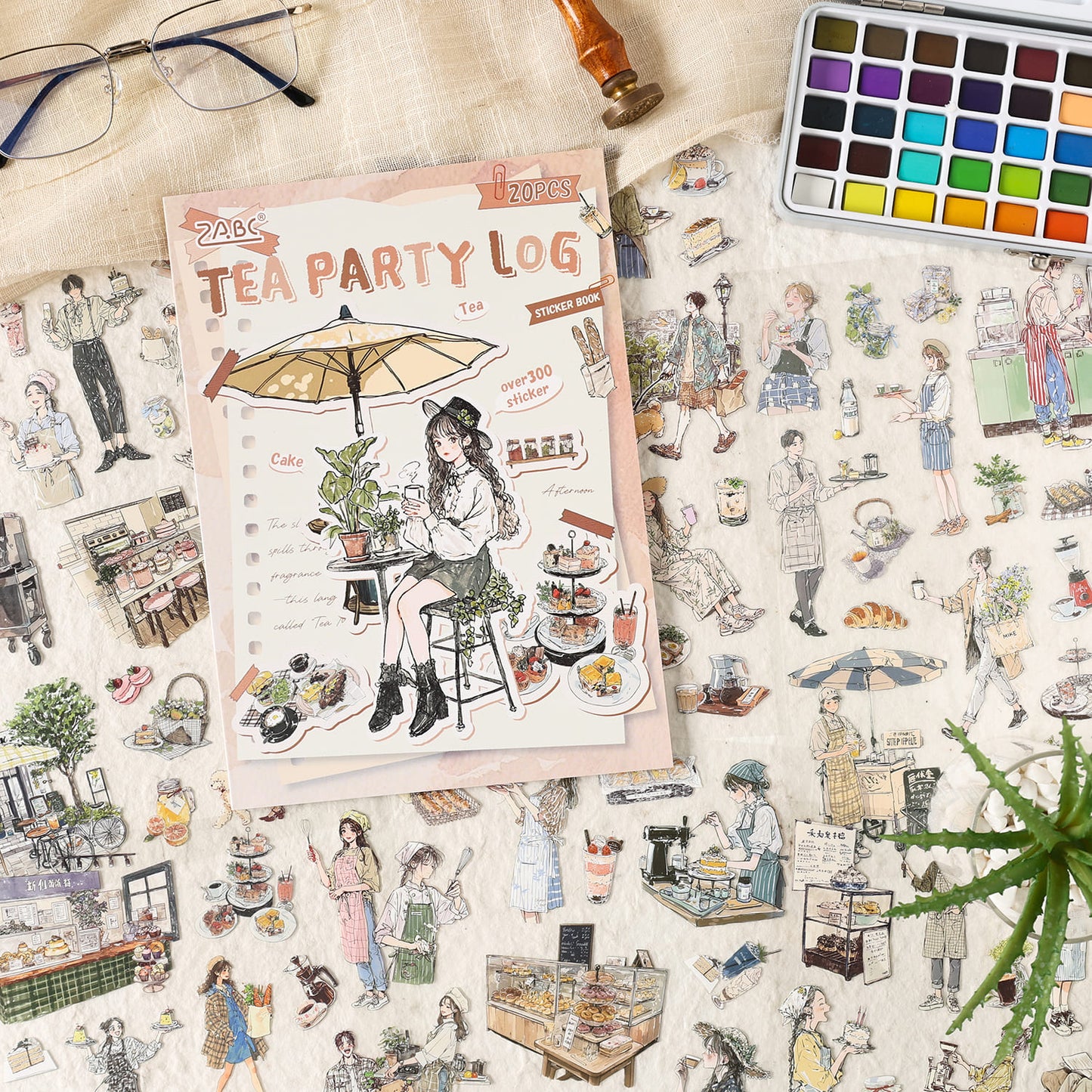 Daily Life Sticker Book