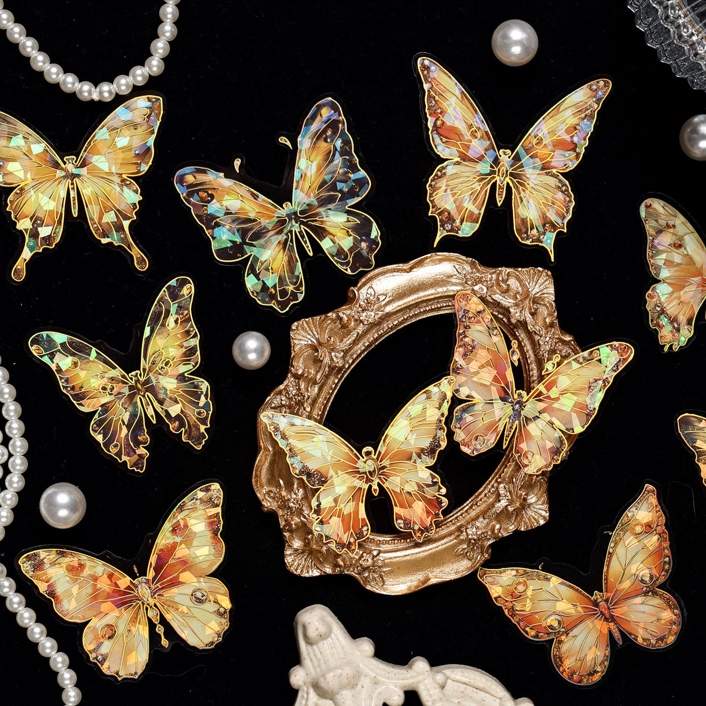 Butterfly PET Stickers