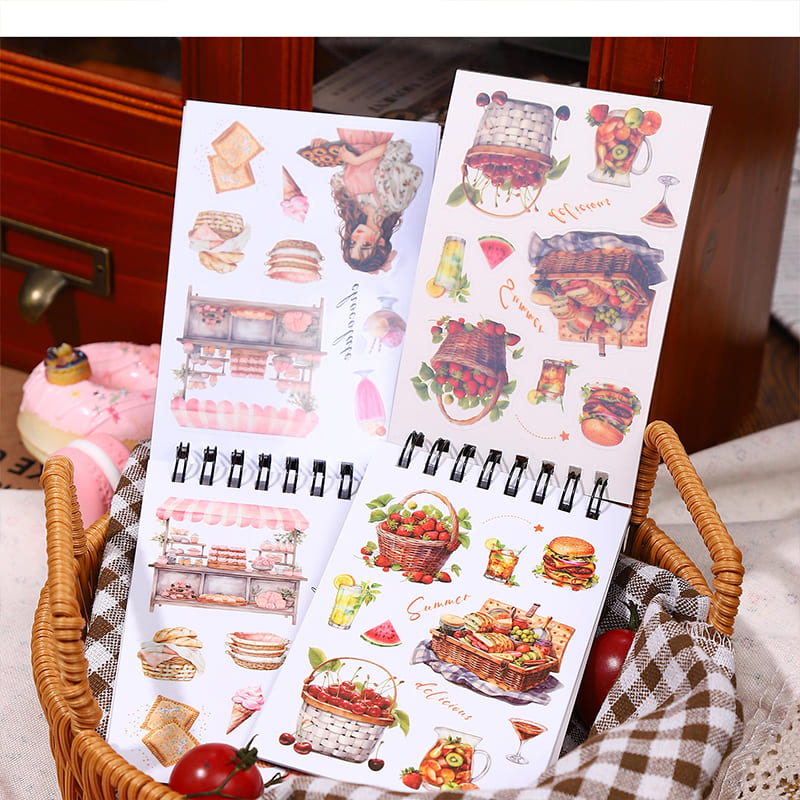 Leisurely Moment Sticker Book