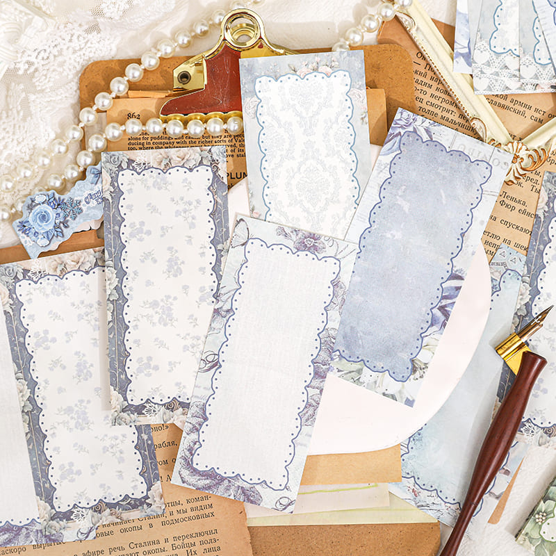 Lace Edge Memo Sheets - 30 PCS