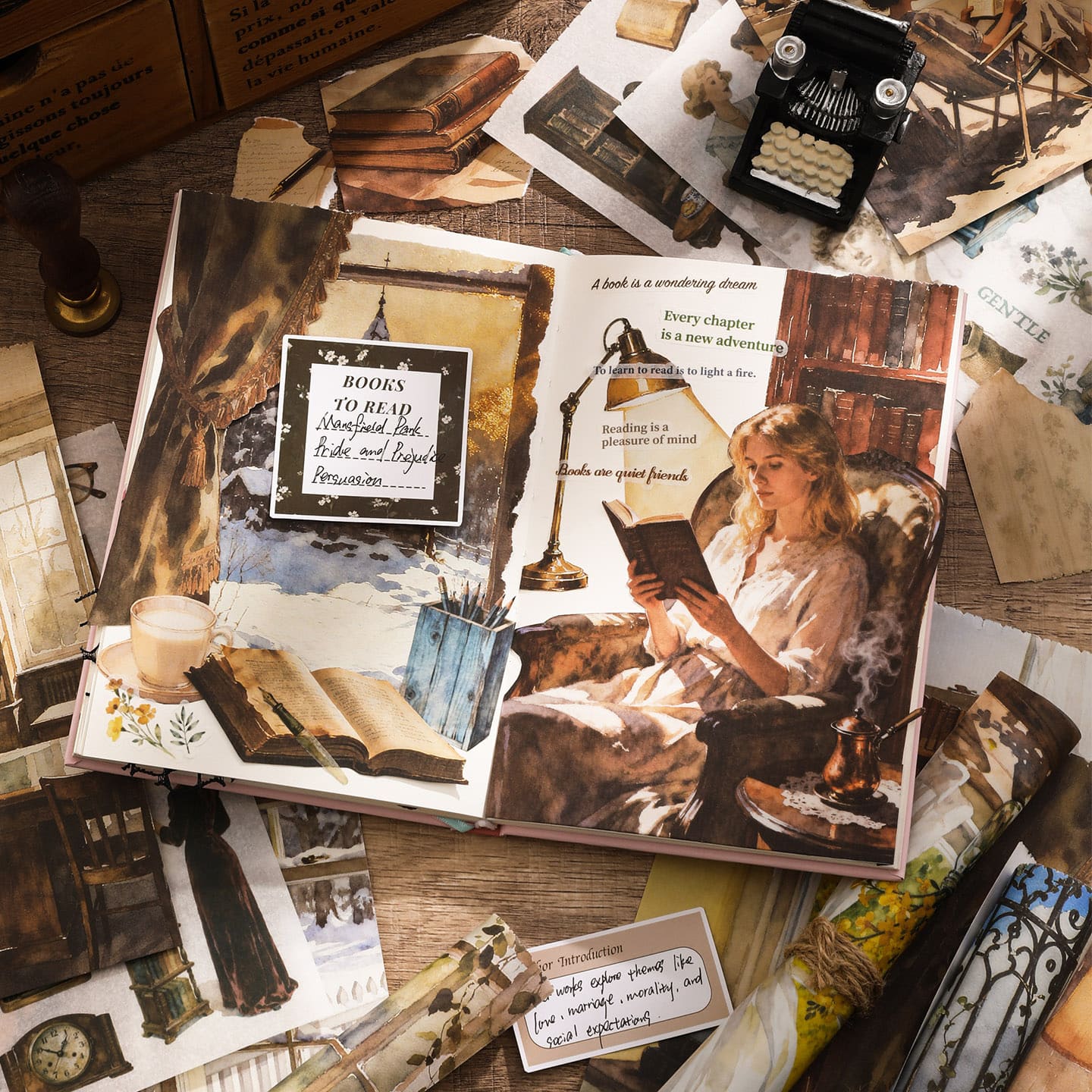 Reading Time Sticker Book