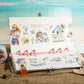 Beachside Theme PET Tape