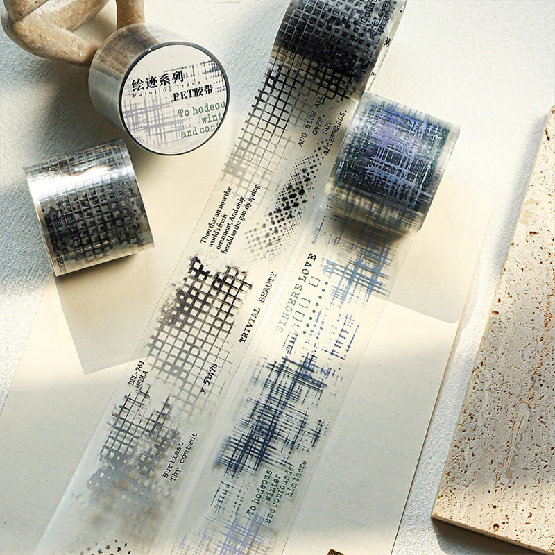 Mottled Ephemera Style PET Tape